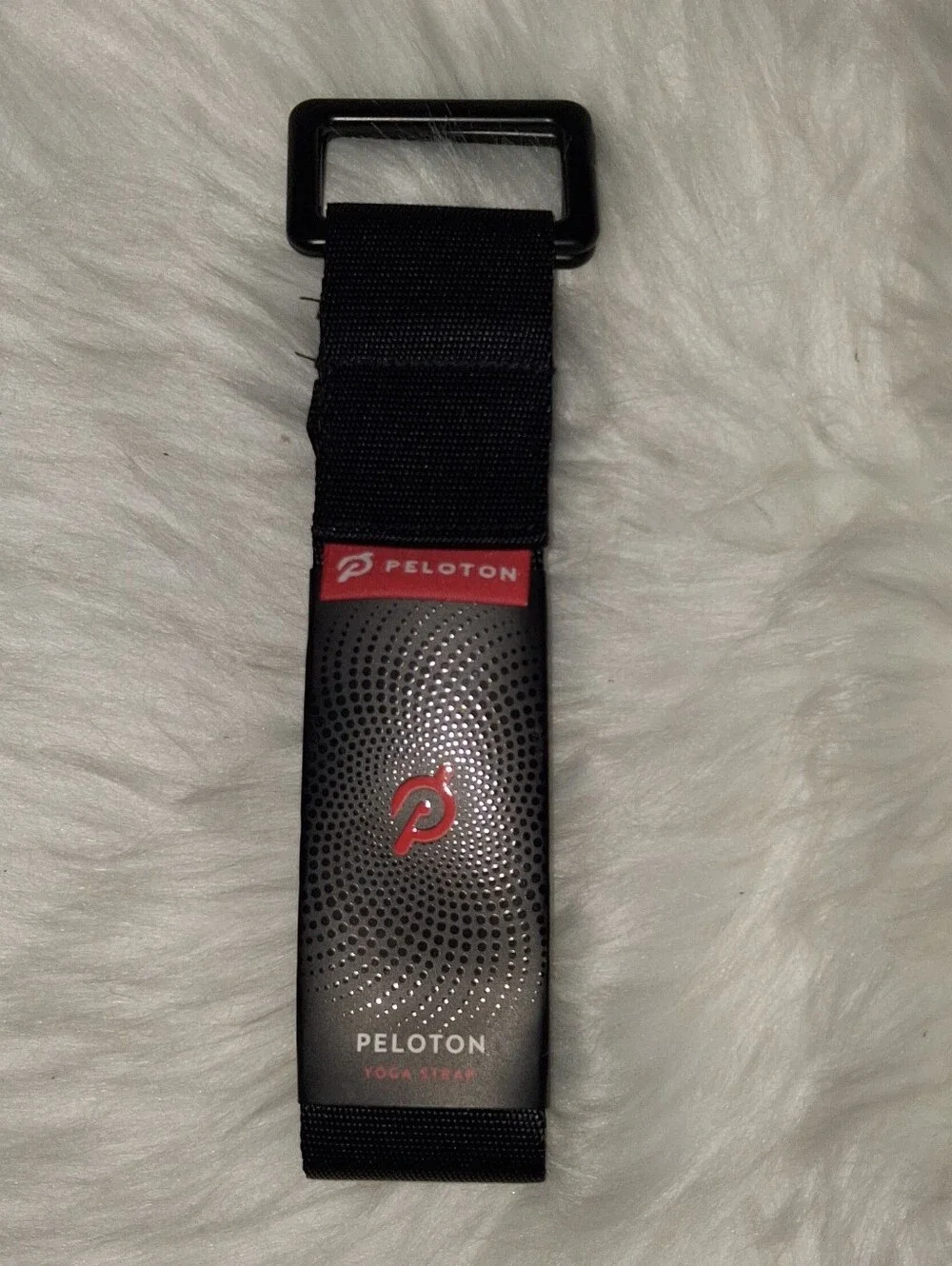 Peloton Black & Red Yoga Strap